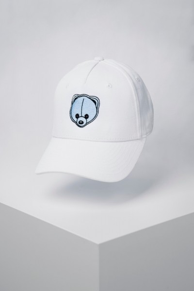 BÜMMI Basecap Weiß X Babyblau